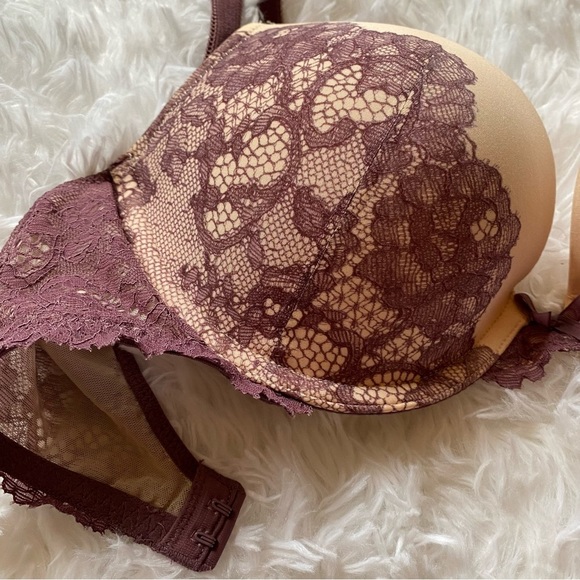 Victoria’s Secret - Dream Angels Push up bra - lavender lace 32D - Picture 7 of 13
